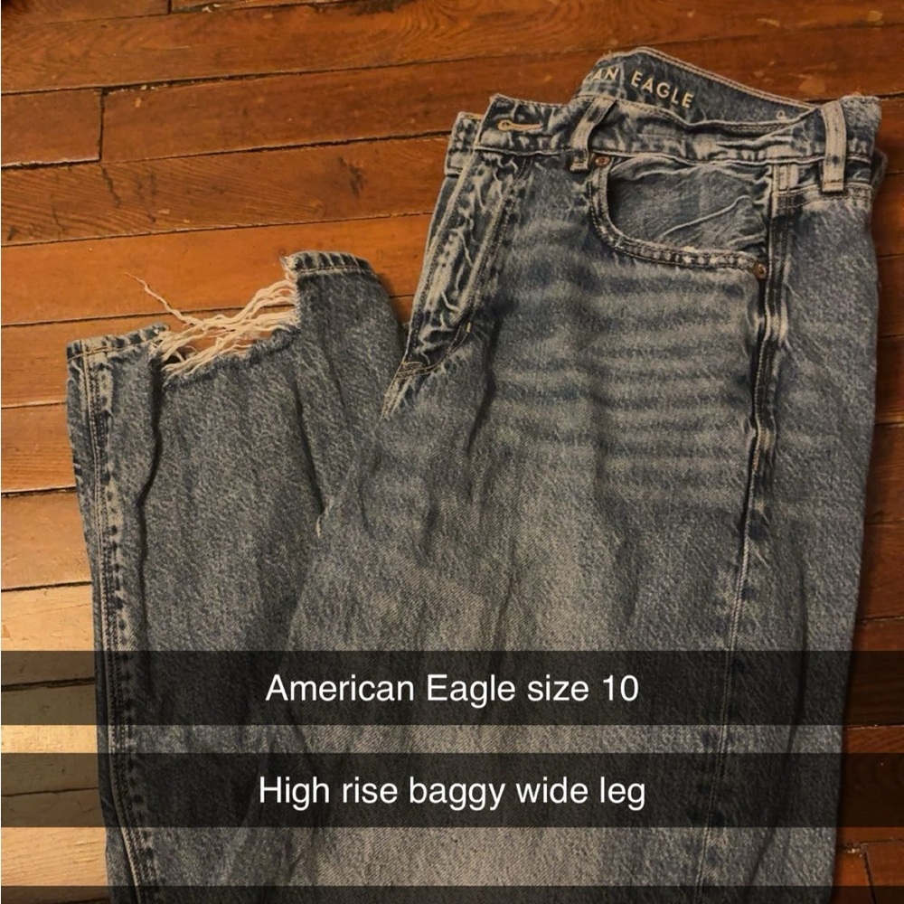 American Eagle Outfitters Blue Relaxed Jeans